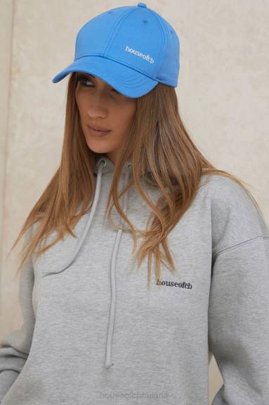 Accessori esso House of CB Cappello da baseball devon blu con fibbia sul retro X44T1060
