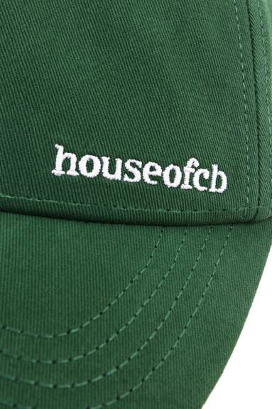Accessori esso House of CB Cappello da baseball devon verde con fibbia sul retro X44T1061