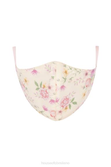 Accessori esso House of CB maschera viso floreale - singola X44T1257
