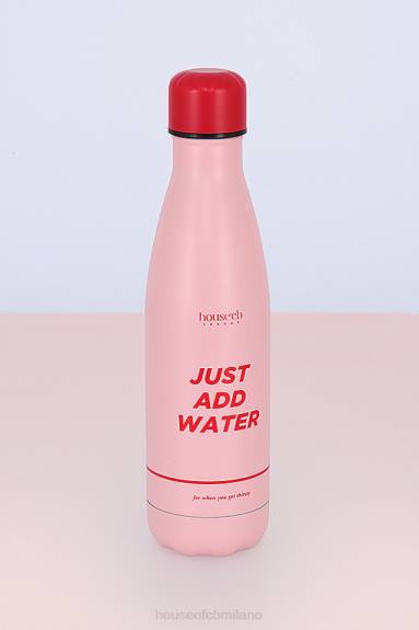 i regali esso House of CB bottiglia d'acqua in metallo rosa X44T1338