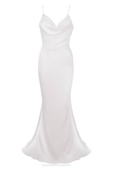 matrimoni esso House of CB Abito da sposa Aurelie color avorio con drappeggio sulla schiena - edizione limitata X44T1158