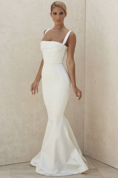 matrimoni esso House of CB Abito da sposa con corsetto a balconcino color avorio francoise - edizione limitata X44T1161