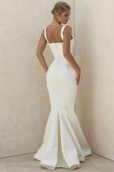matrimoni esso House of CB Abito da sposa con corsetto a balconcino color avorio francoise - edizione limitata X44T1161