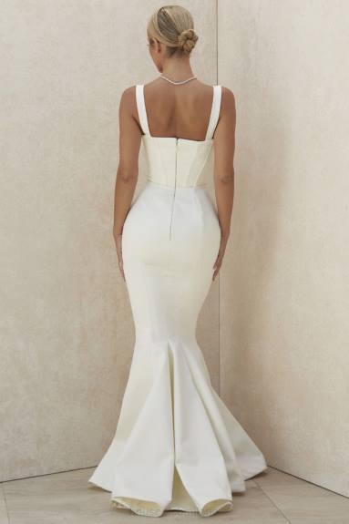 matrimoni esso House of CB Abito da sposa con corsetto a balconcino color avorio francoise - edizione limitata X44T1161