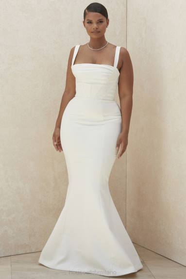 matrimoni esso House of CB Abito da sposa con corsetto a balconcino color avorio francoise - edizione limitata X44T1161