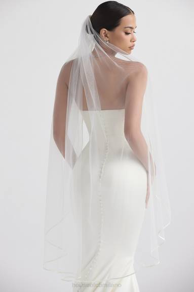 matrimoni esso House of CB Simone velo di tulle morbido bianco X44T1144