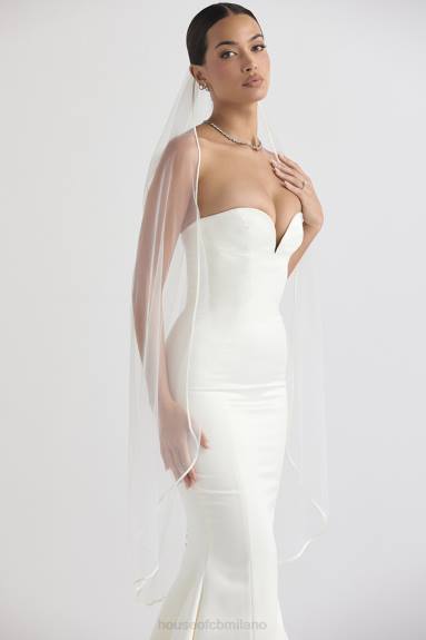 matrimoni esso House of CB Simone velo di tulle morbido bianco X44T1144