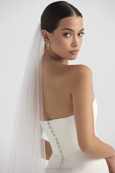 matrimoni esso House of CB Simone velo di tulle morbido bianco X44T1144