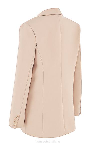 vestiario esso House of CB Blazer oversize Marta Latte X44T1043