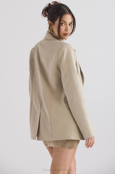 vestiario esso House of CB blazer oversize in visone aline X44T1034