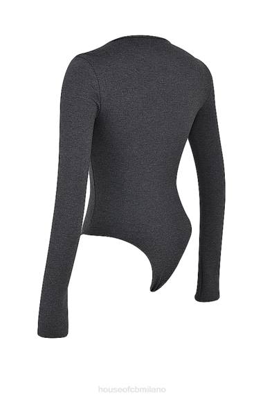 vestiario esso House of CB body loungewear color carbone di Marianna X44T697