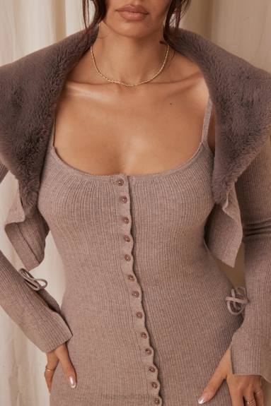 vestiario esso House of CB Cardigan in cashmere beige dalia X44T694