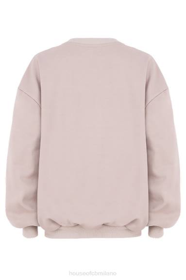 vestiario esso House of CB Felpa girocollo oversize di Tommy Stone X44T802