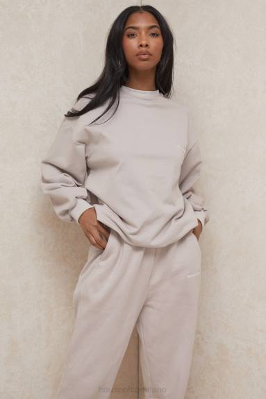 vestiario esso House of CB Felpa girocollo oversize di Tommy Stone X44T802
