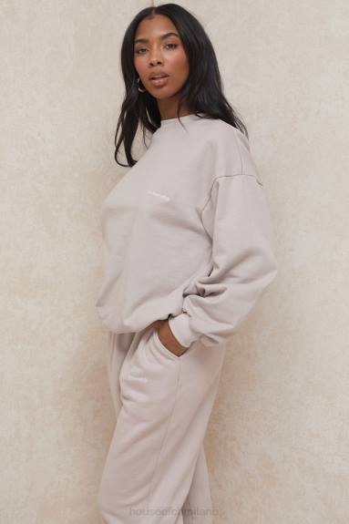 vestiario esso House of CB Felpa girocollo oversize di Tommy Stone X44T802
