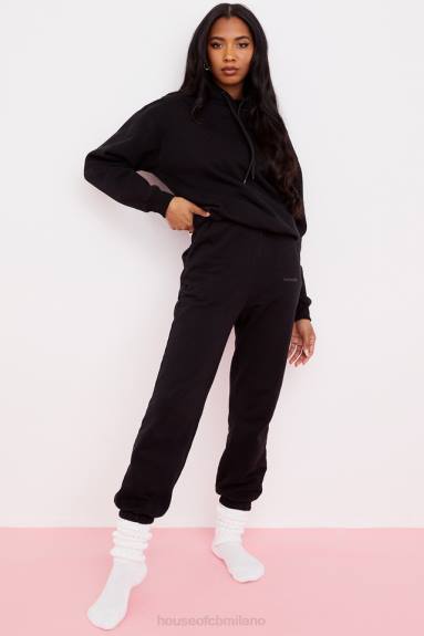 vestiario esso House of CB Felpa oversize con cappuccio Halo Ink X44T765