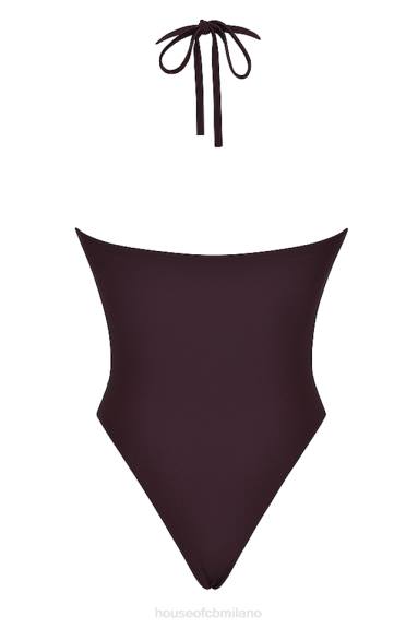 vestiario esso House of CB costume da bagno aruba cacao raccolto X44T1180
