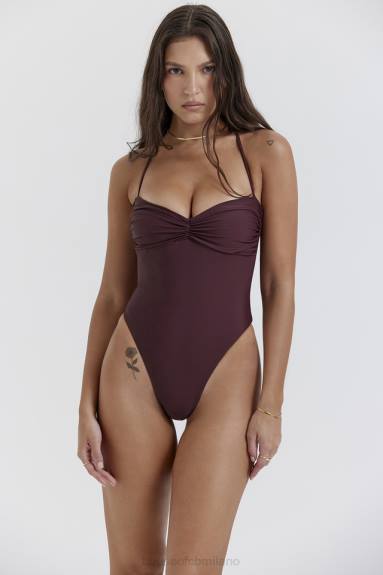 vestiario esso House of CB costume da bagno aruba cacao raccolto X44T1180