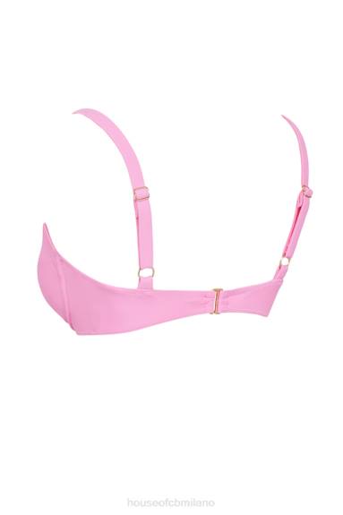 vestiario esso House of CB Top bikini con ferretto Lourdes Blossom X44T1181