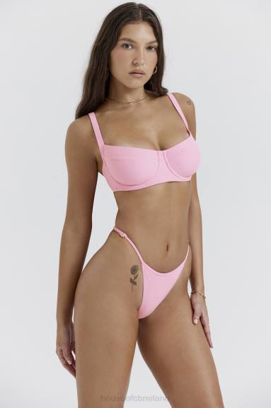vestiario esso House of CB Top bikini con ferretto Lourdes Blossom X44T1181