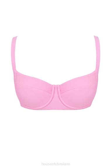 vestiario esso House of CB Top bikini con ferretto Lourdes Blossom X44T1181