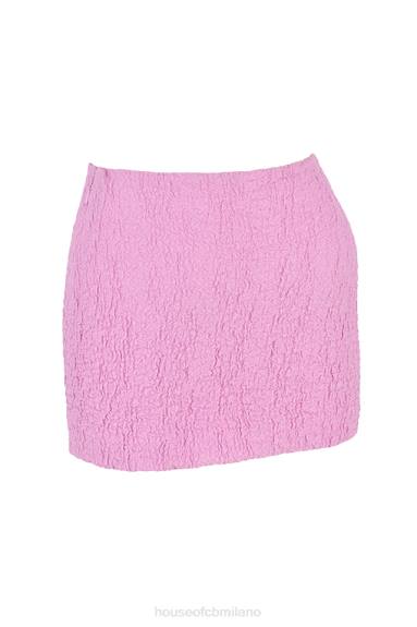 vestiario esso House of CB minigonna rosa angelo X44T903