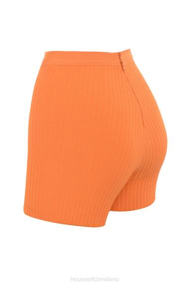 vestiario esso House of CB pantaloncini con fasciatura mandarino eden X44T1017
