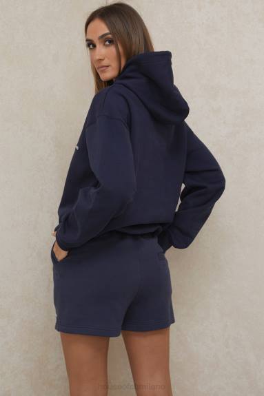 vestiario esso House of CB pantaloncini sportivi Auden in jersey blu scuro X44T994