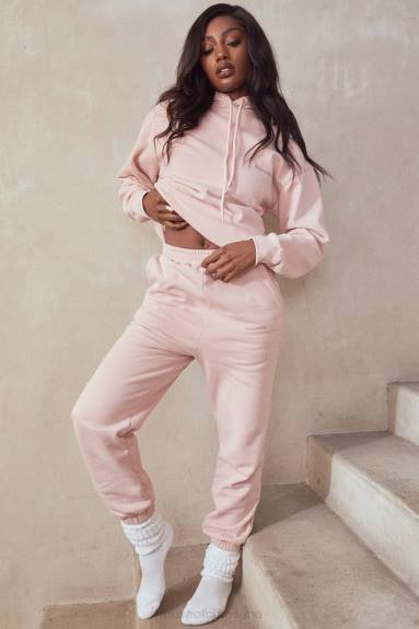 vestiario esso House of CB Pantaloni da jogging con retro in pile azzurro cielo X44T976
