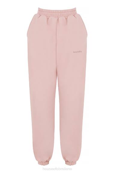 vestiario esso House of CB Pantaloni da jogging con retro in pile azzurro cielo X44T976