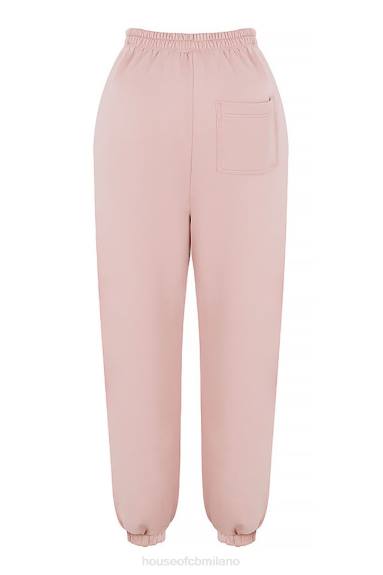 vestiario esso House of CB Pantaloni da jogging con retro in pile azzurro cielo X44T976