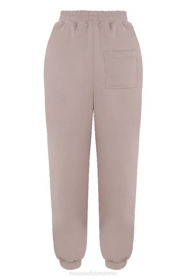 vestiario esso House of CB Pantaloni da jogging con retro in pile sky stone X44T1000