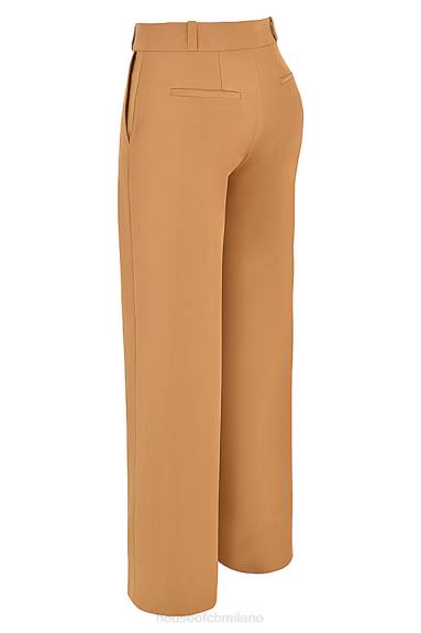 vestiario esso House of CB Pantaloni sartoriali rilassati Cameron Caramello X44T907