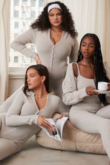 vestiario esso House of CB tuta loungewear tiggy color opale marl X44T1056