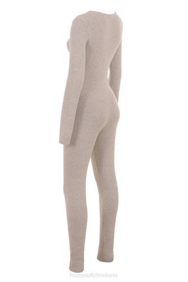 vestiario esso House of CB tuta loungewear tiggy color opale marl X44T1056