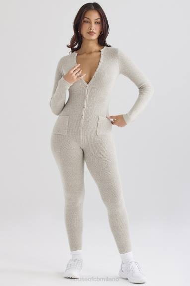 vestiario esso House of CB tuta loungewear tiggy color opale marl X44T1056