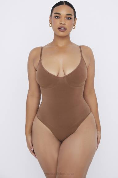 vestiario esso House of CB Body perizoma modellante color moka X44T1264