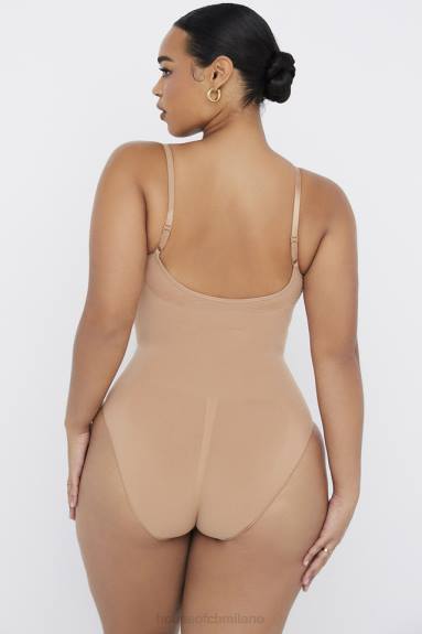 vestiario esso House of CB body scolpito a slip intero café au lait X44T1273