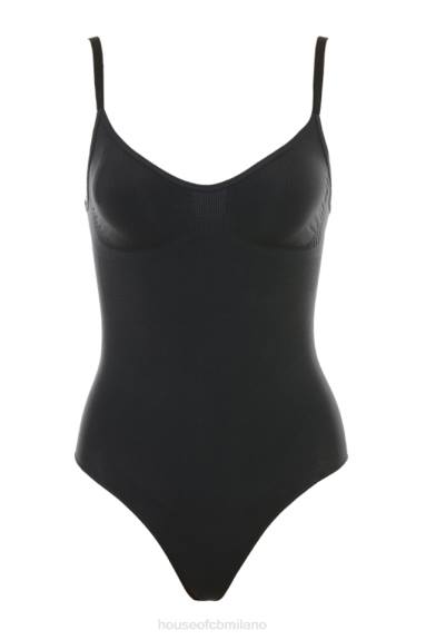 vestiario esso House of CB scolpire l'inchiostro completo del body breve X44T1271