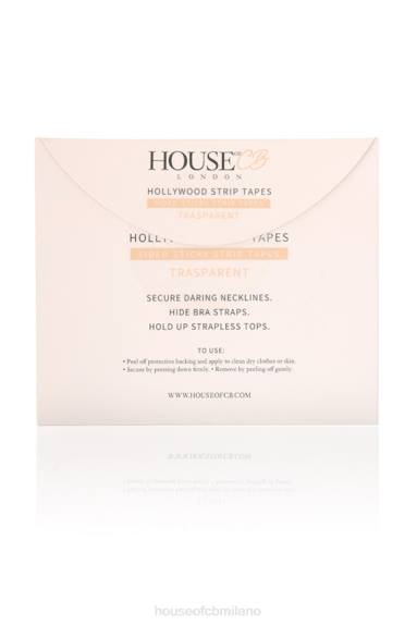 vestiario esso House of CB strisce di nastro moda - trasparenti X44T1324
