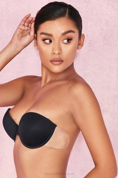 vestiario esso House of CB Reggiseno invisibile boost up Ultimate Boost - nero X44T1293