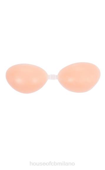 vestiario esso House of CB Reggiseno invisibile con chiusura frontale in silicone - beige X44T1320