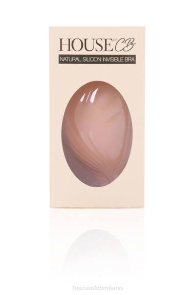 vestiario esso House of CB Reggiseno invisibile con chiusura frontale in silicone - beige X44T1320