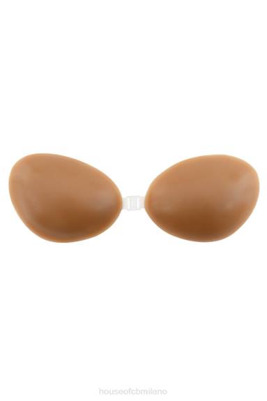 vestiario esso House of CB Reggiseno invisibile con chiusura frontale in silicone - caramello X44T1283