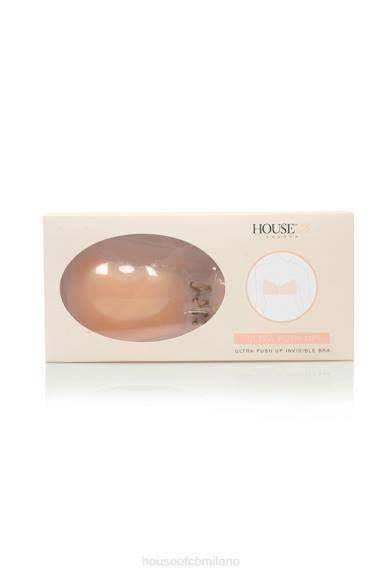 vestiario esso House of CB Reggiseno invisibile push up in silicone - beige X44T1305