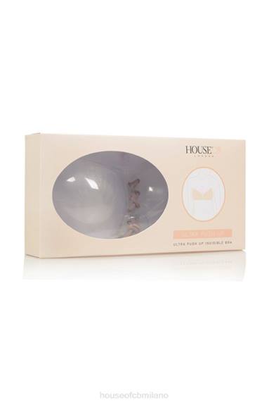 vestiario esso House of CB Reggiseno invisibile push up in silicone - trasparente X44T1304