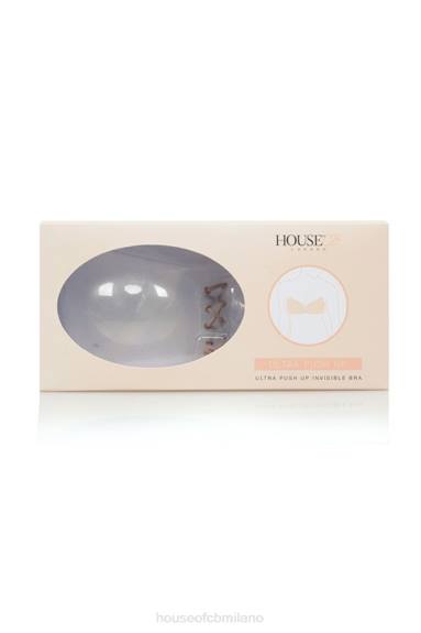 vestiario esso House of CB Reggiseno invisibile push up in silicone - trasparente X44T1304
