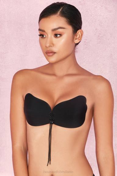 vestiario esso House of CB Reggiseno invisibile ultra push up - nero X44T1303