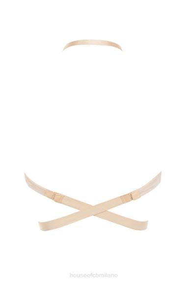 vestiario esso House of CB Reggiseno regolabile in più posizioni u bra - beige X44T1313