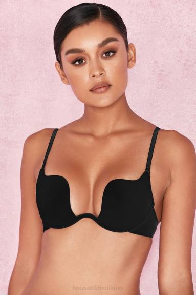 vestiario esso House of CB Reggiseno regolabile in più posizioni u bra - nero X44T1314